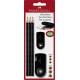 FABER-CASTELL - Faber-Castell 217097 lápiz de grafito 3 pieza(s) - 217097